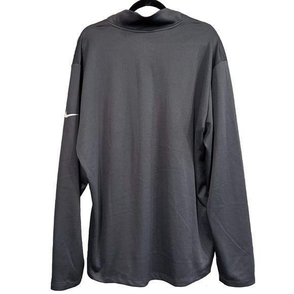 Nike Dri-Fit Dallas Cowboys Dark Gray Quarter-Zip Side 3XL - Picture 4 of 7